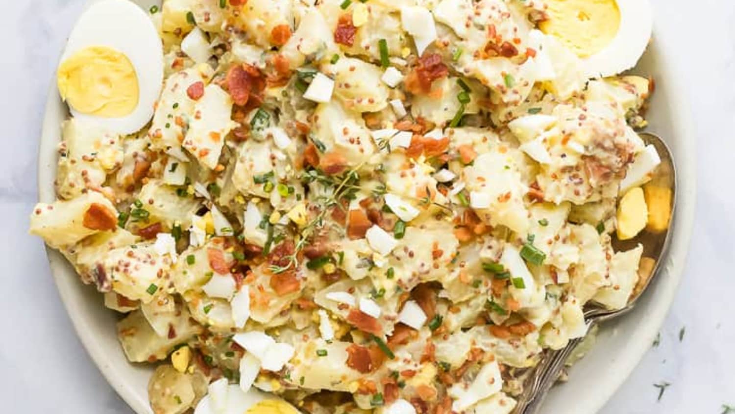 Easy Potato Salad With Bacon Joyful Healthy Eats Kitchn