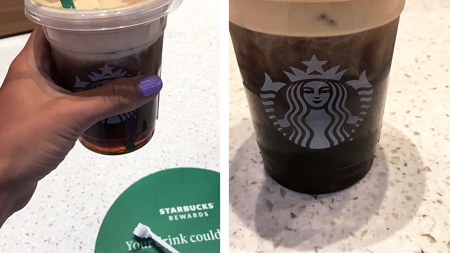 Try these new Starbucks holiday cold foams