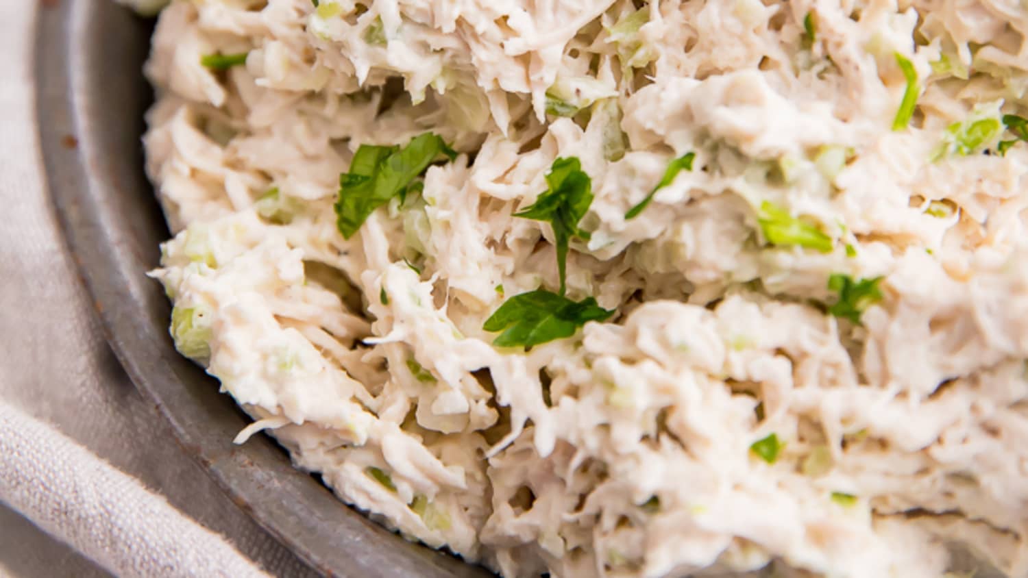 Costco Style Shredded Chicken Salad Recipe 40 Aprons Kitchn