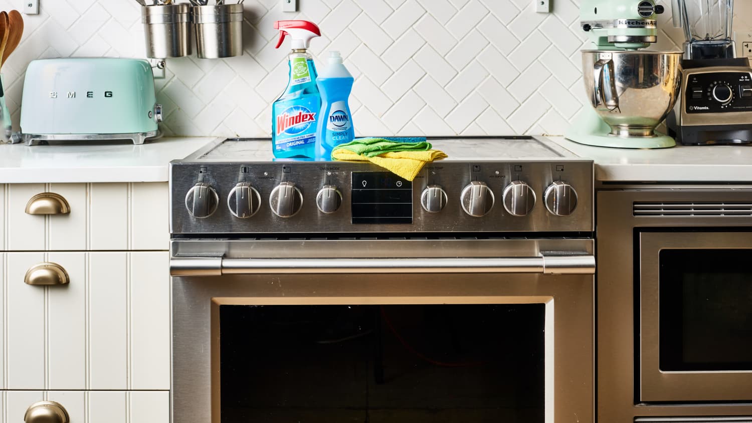 How To Clean Oven Door Inside Outside Between Glass Kitchn