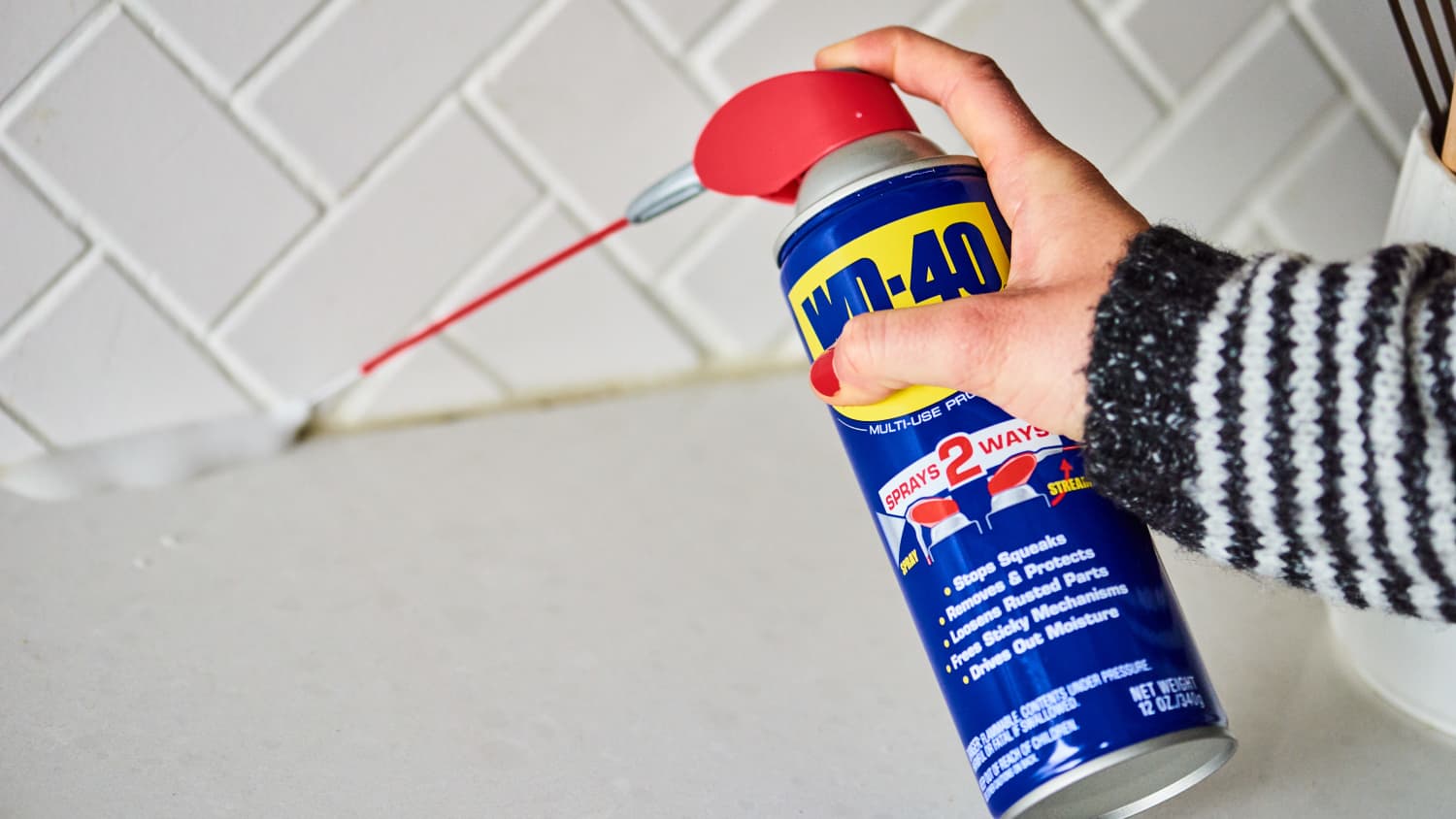 A Laundry Expert Debunks the WD-40 Myth About Removing Oil Stains