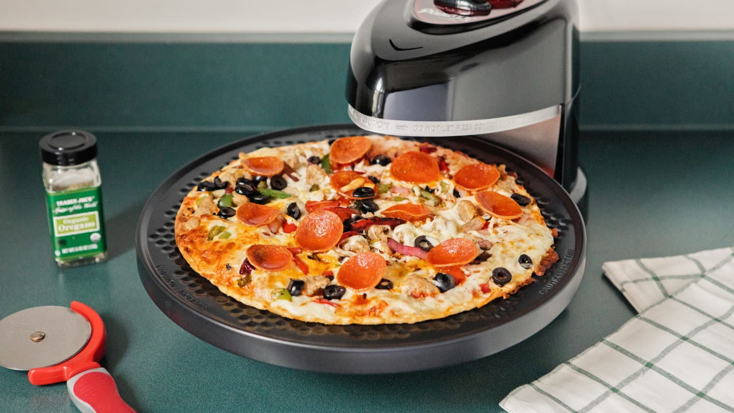 Rotating Oven Pizzazz Replacement Tray Fine Tunes No Waste Pizza