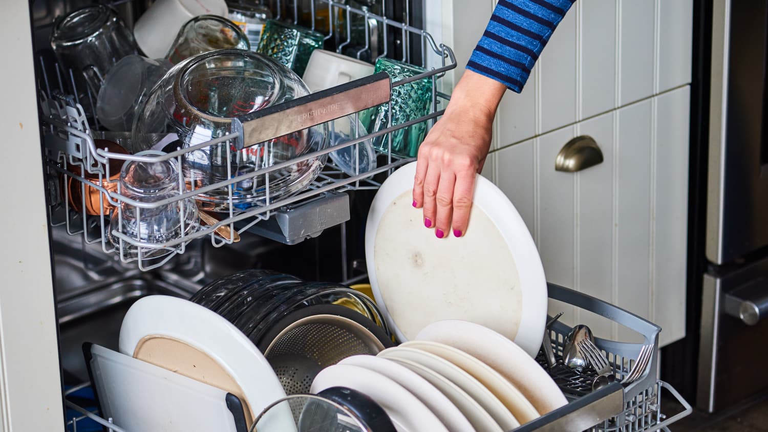 Save Counter Space And Use Your Dishwasher As A Drying Rack