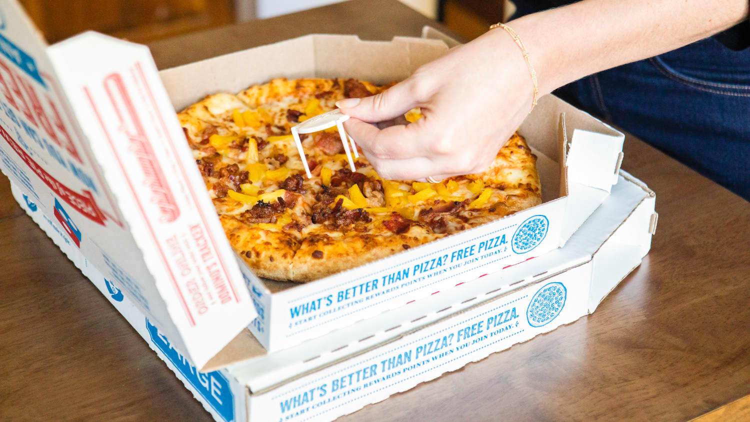 A Pizza Box Lid