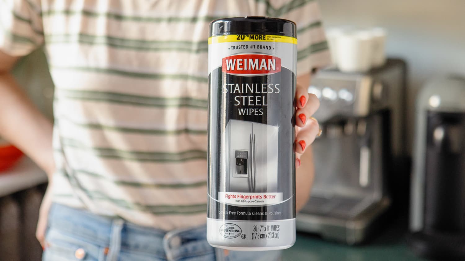 Weiman Stainless Steel Wipes, 30ct