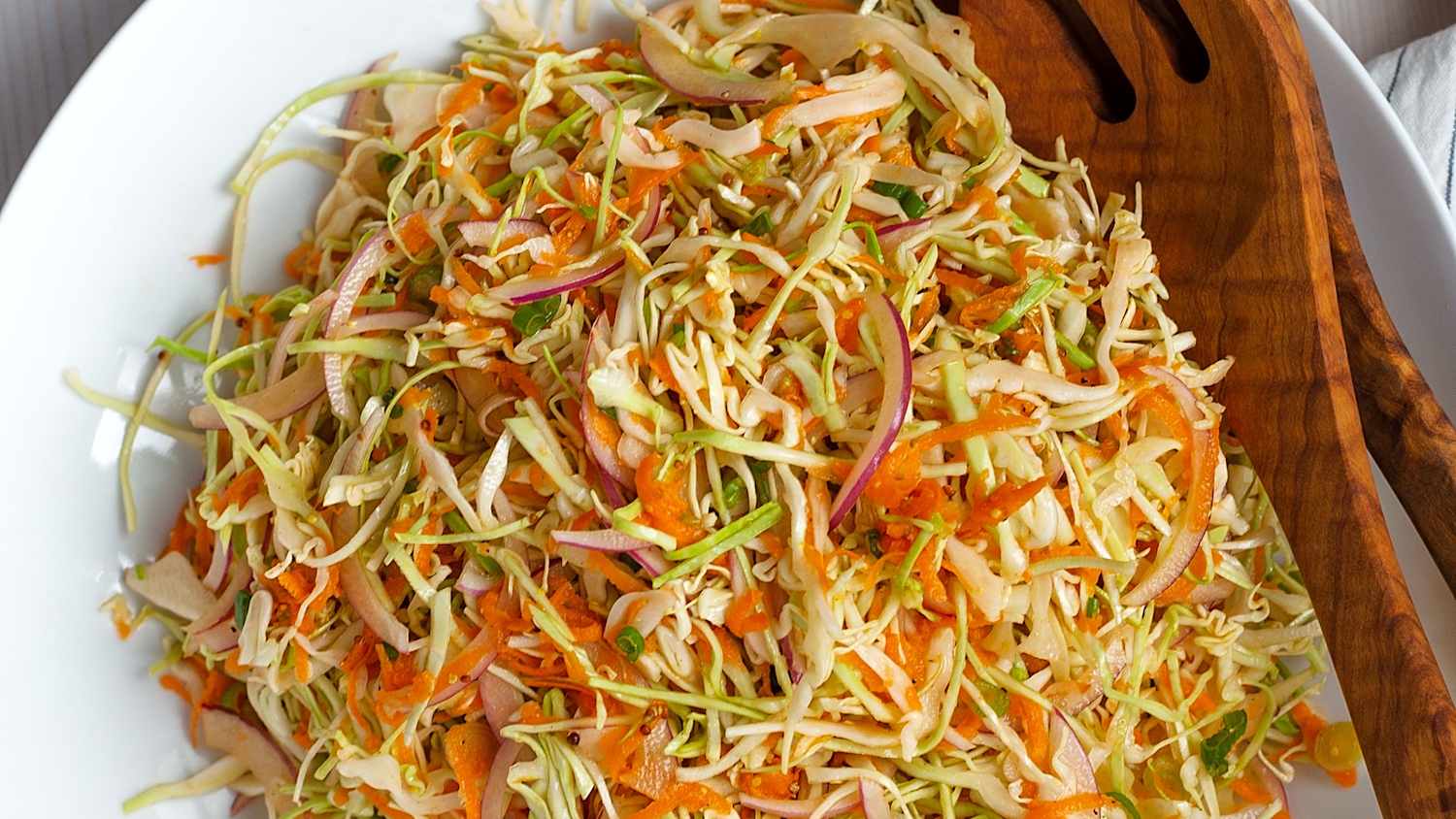 No Mayo Coleslaw