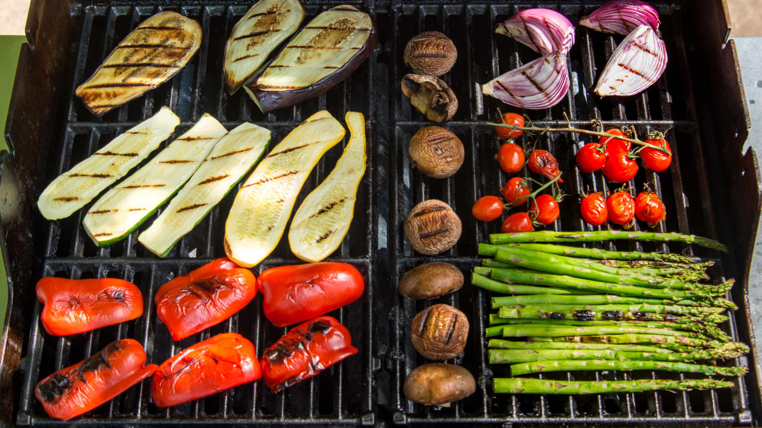 How To Grill Vegetables With A Stove Top Grill