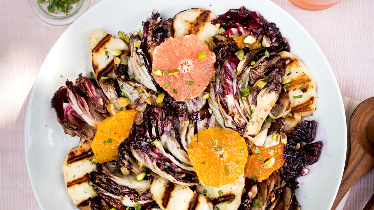 Grilled Halloumi Salad With Radicchio Kitchn