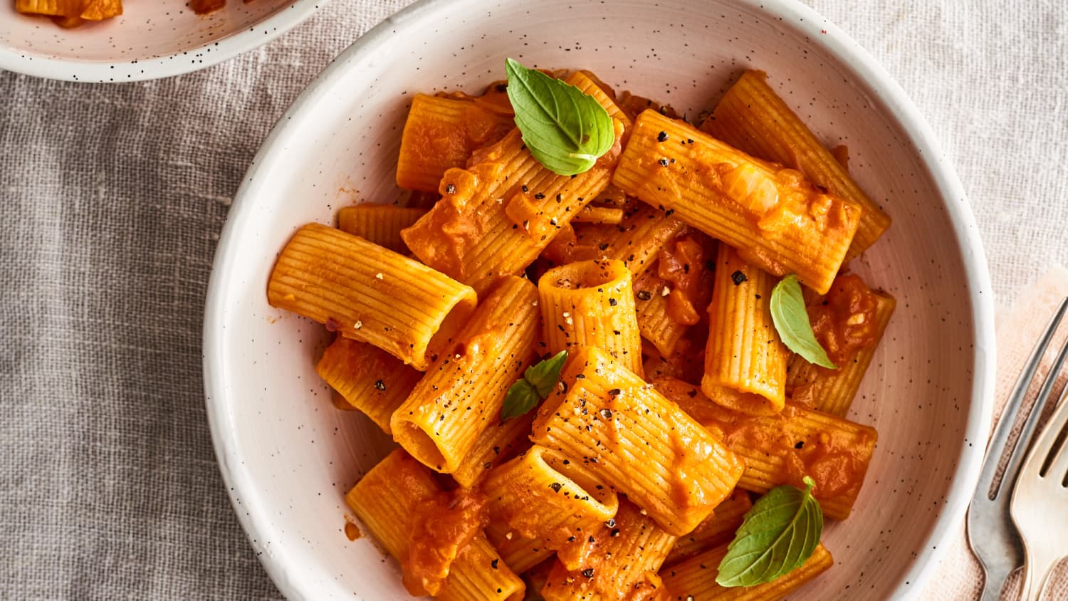 Rigatoni with Easy Vodka Sauce | Recipe Cart | Recipe Cart