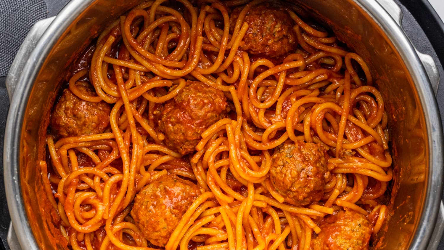 Instant Pot Spaghetti And Meatballs Recipe Kitchn