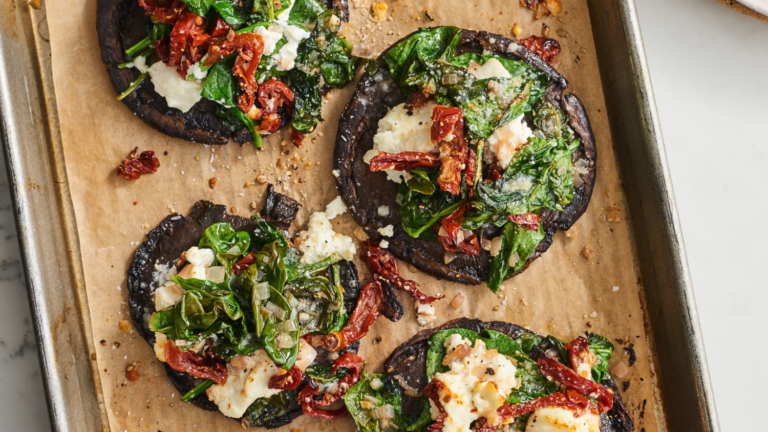 Stuffed Portobello Mushrooms Recipe (Oven-Baked) | The Kitchn