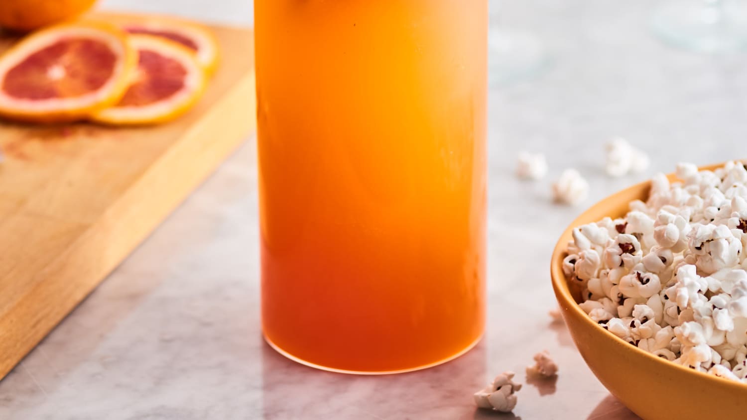 Blood Orange French 75 Pitcher Cocktail Kitchn