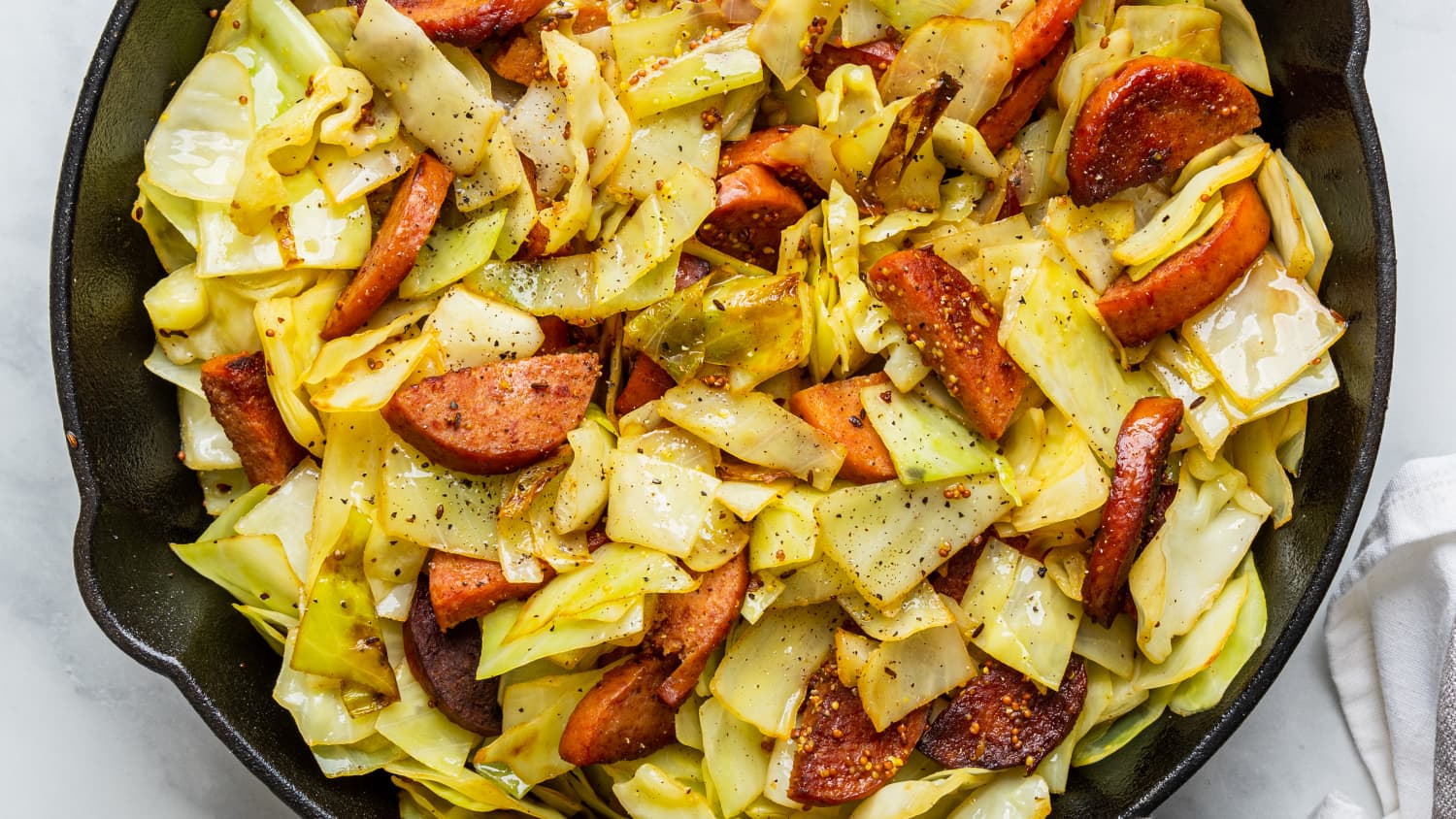 30 Minute Kielbasa And Cabbage Skillet Recipe Kitchn
