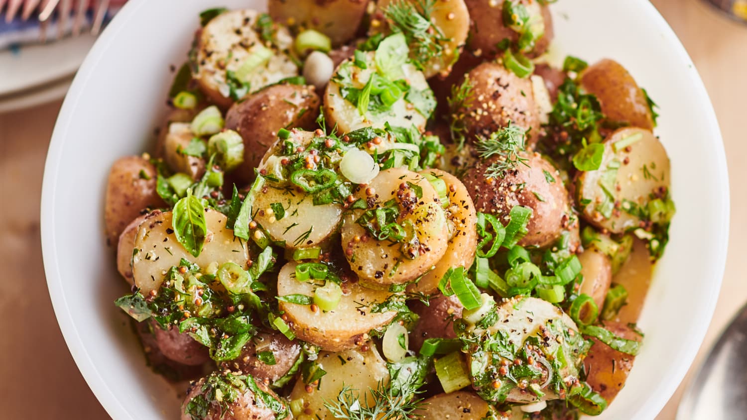 French Potato Salad Simple No Mayo Recipe Kitchn