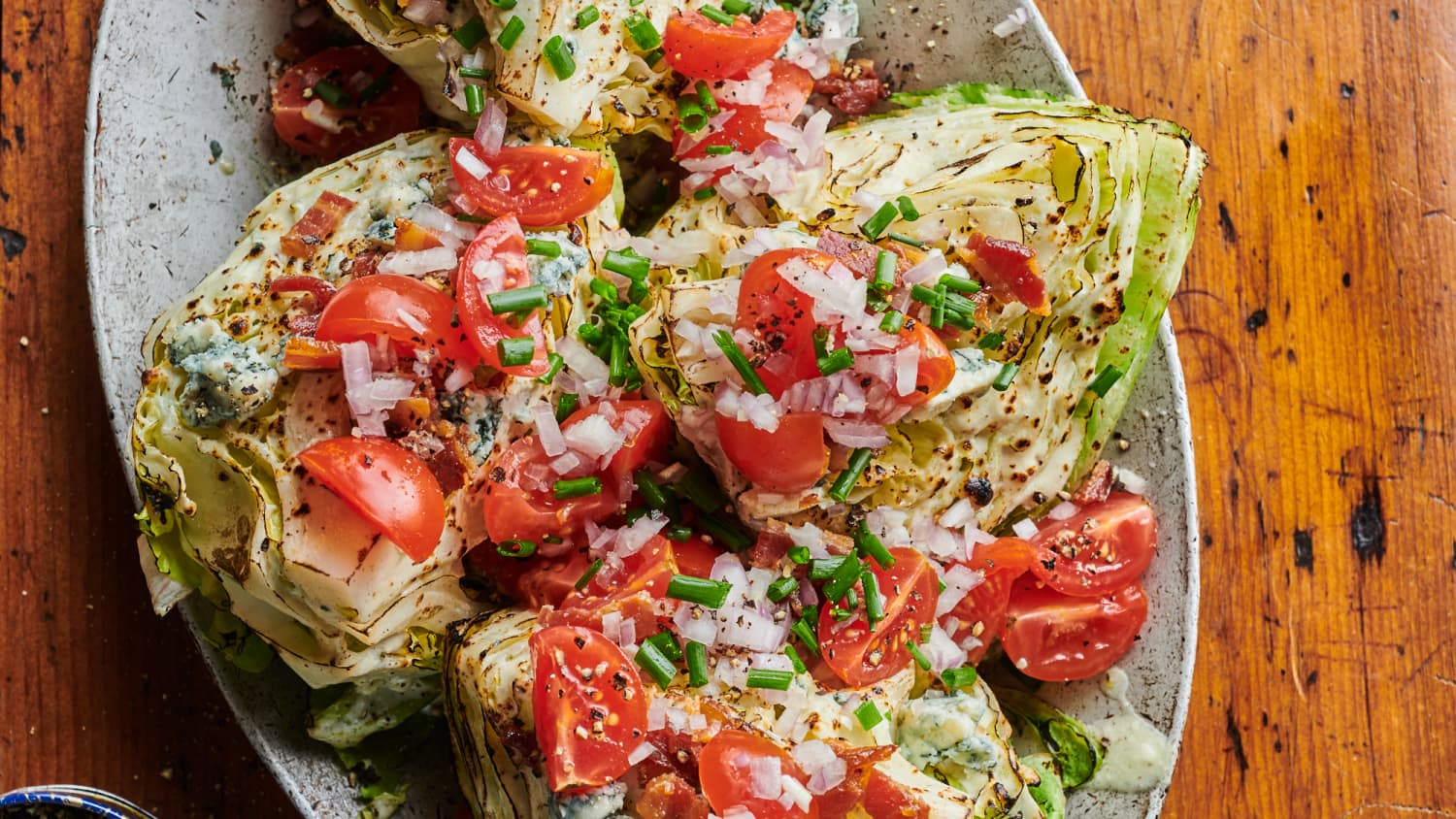 Broiled Wedge Salad Recipe Kitchn