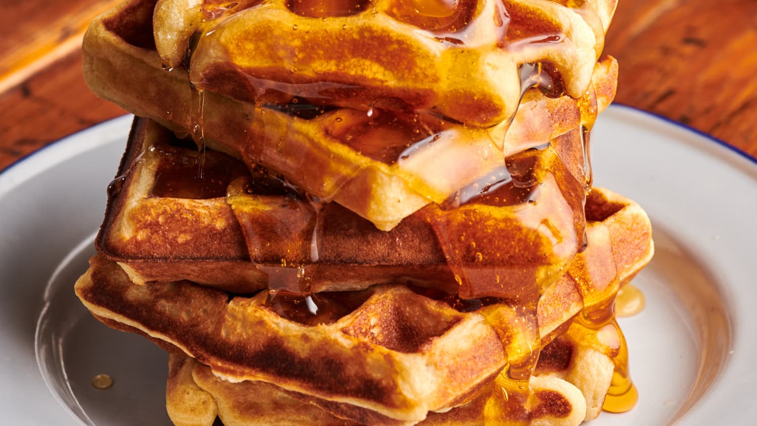 How To Make Crisp Fluffy Belgian Waffles Kitchn