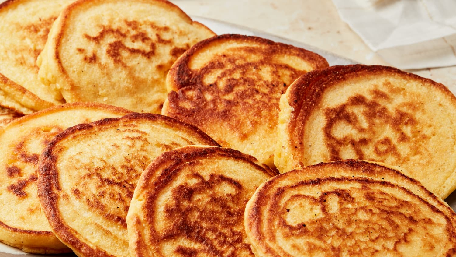 Fluffy, Buttery Johnny Cakes