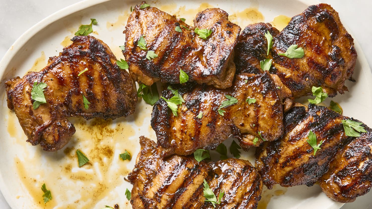 Grilled Chicken Thighs