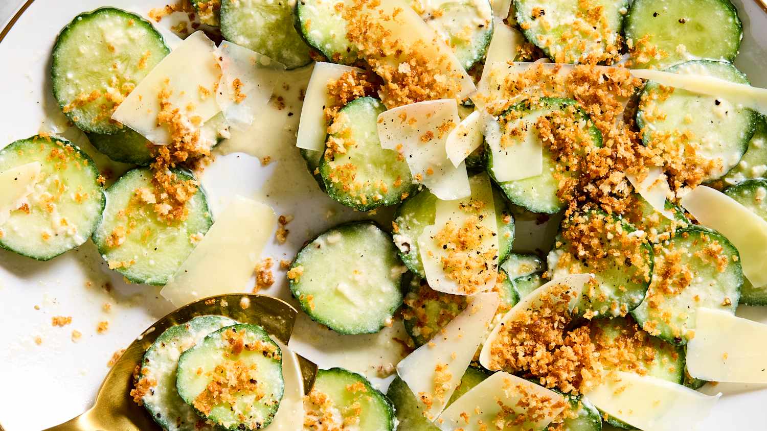 Cucumber Caesar Salad-image