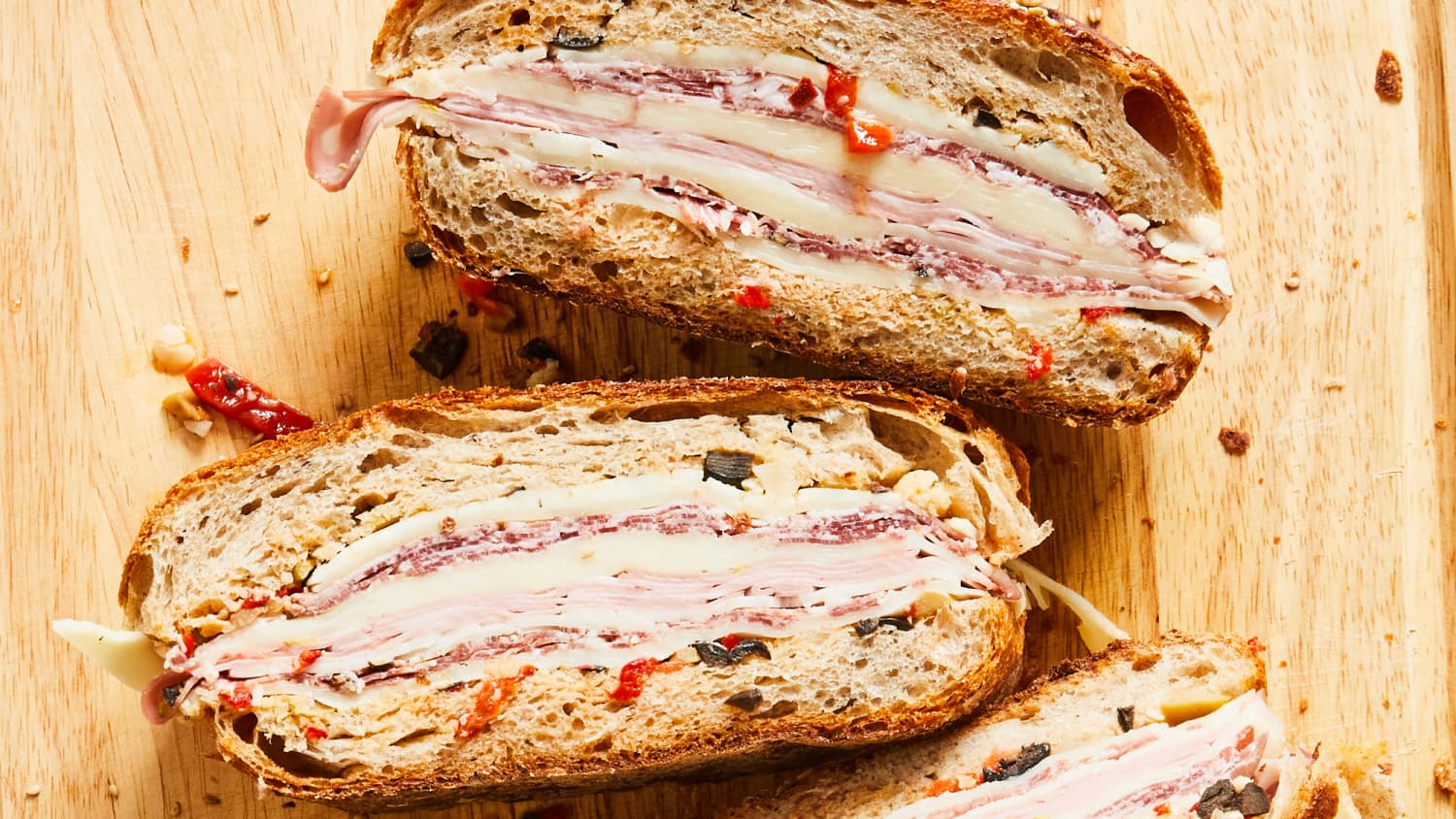 Muffuletta Sandwich | Recipe Cart | Recipe Cart