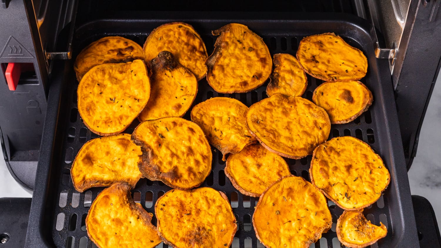 How to Air Fry Sweet Potato Chips (Easy Recipe) The Kitchn