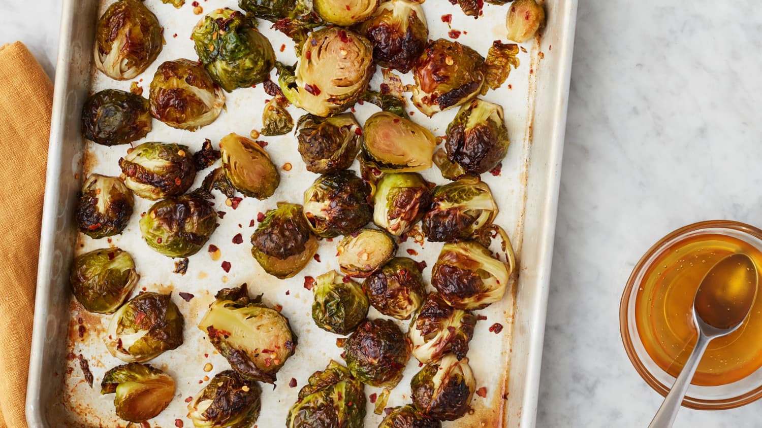 Hot Honey Brussels Sprouts Kitchn