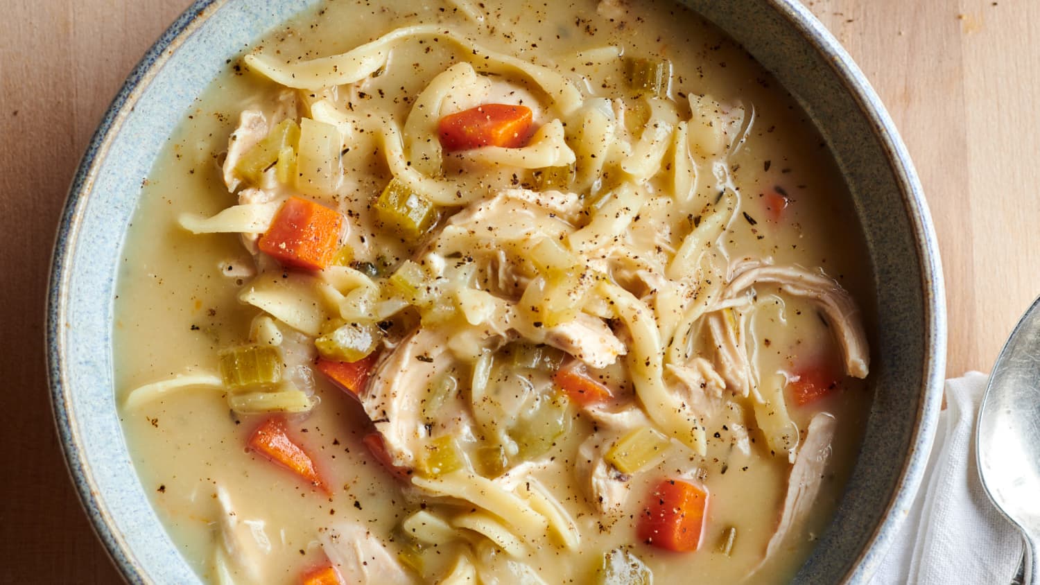 Creamy Chicken Noodle Soup