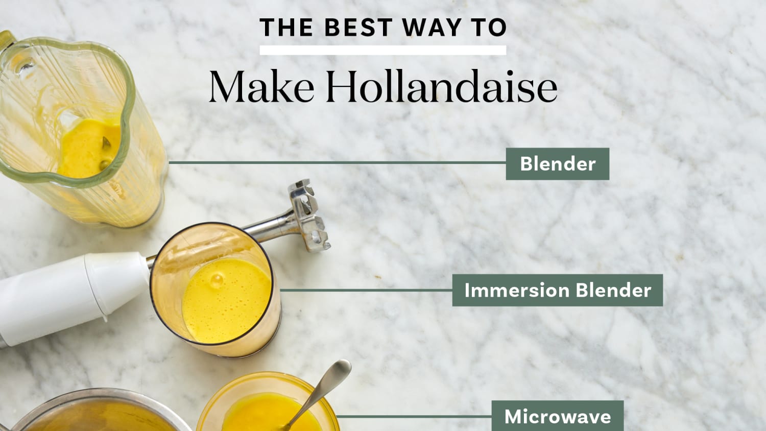 Quick Immersion Blender Hollandaise Recipe