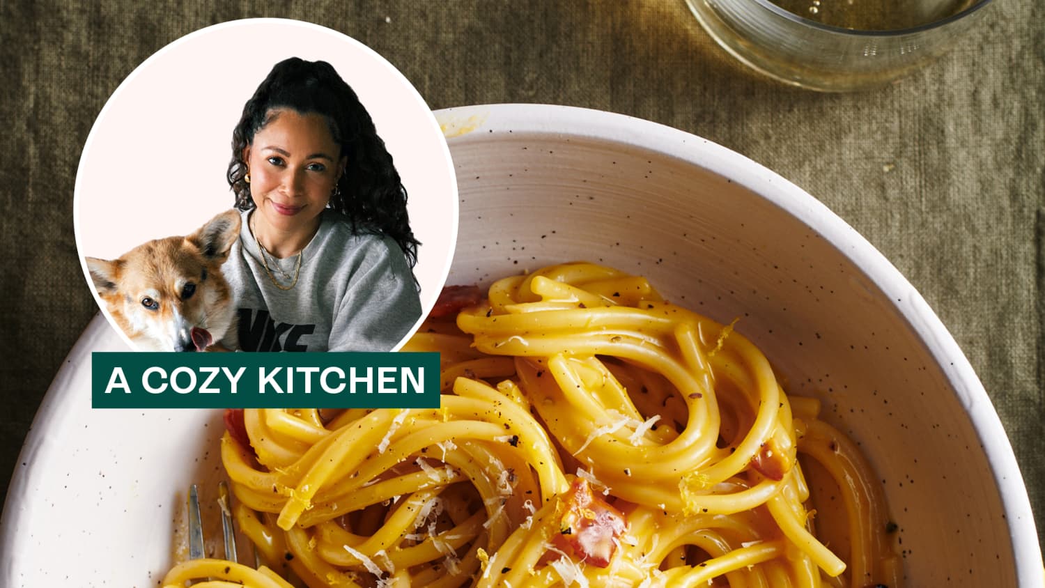 A Cozy Kitchen's Pasta Carbonara Recipe