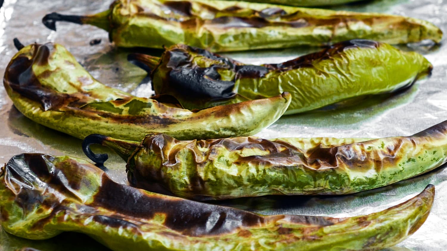 How To Roast And Freeze Green Chiles Kitchn