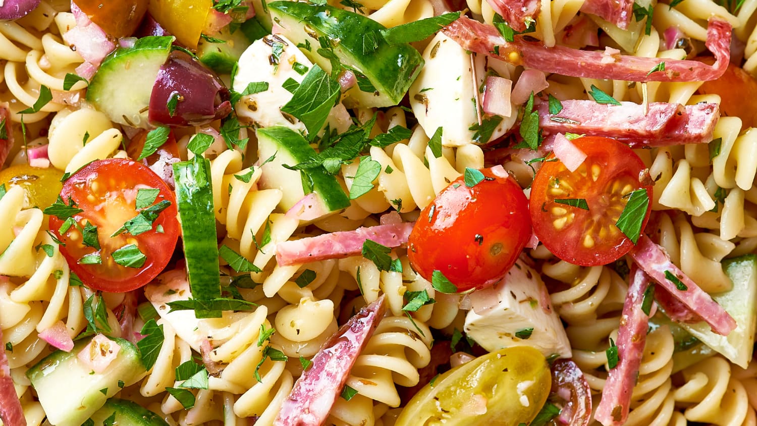 How To Make Easy Italian Pasta Salad Kitchn