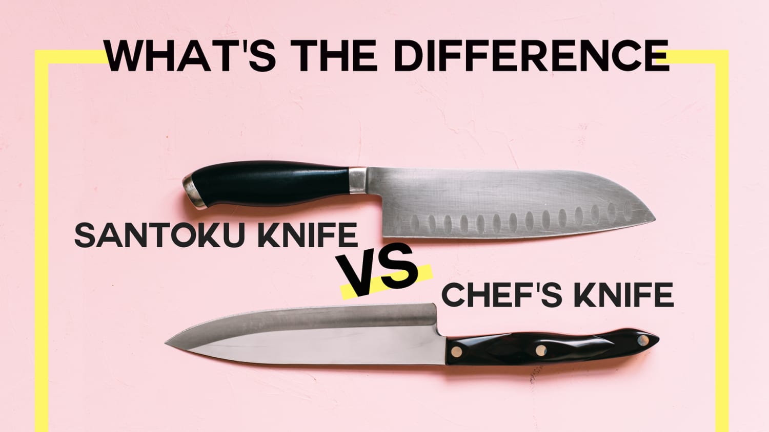 Santoku vs Chef knife - Which one is better Chef knife or Santoku? (western  style chef knife*) 