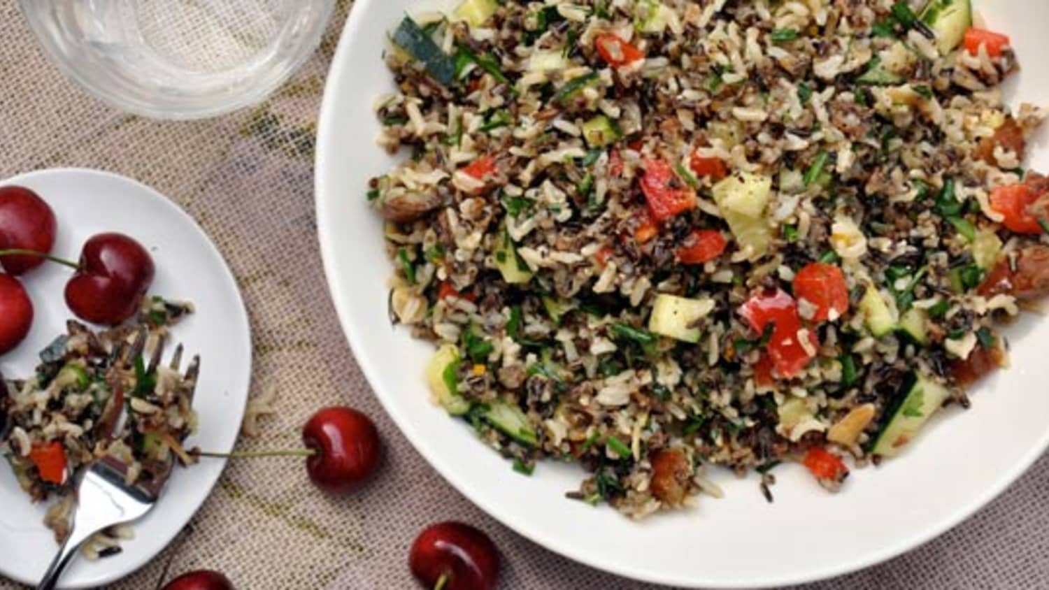 Recipe Sweet And Savory Wild Rice Salad Kitchn
