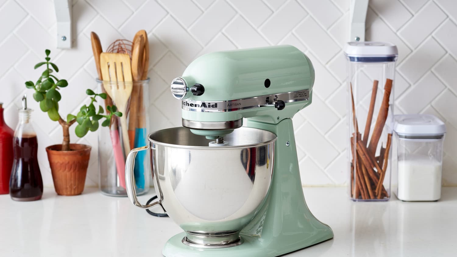 These Stand Mixer Attachment Holders Solve Your Stand Mixer Storage Problem