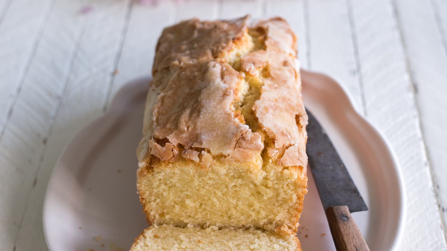 Easy Madeira Cake With a Sugar Crust Topping-image
