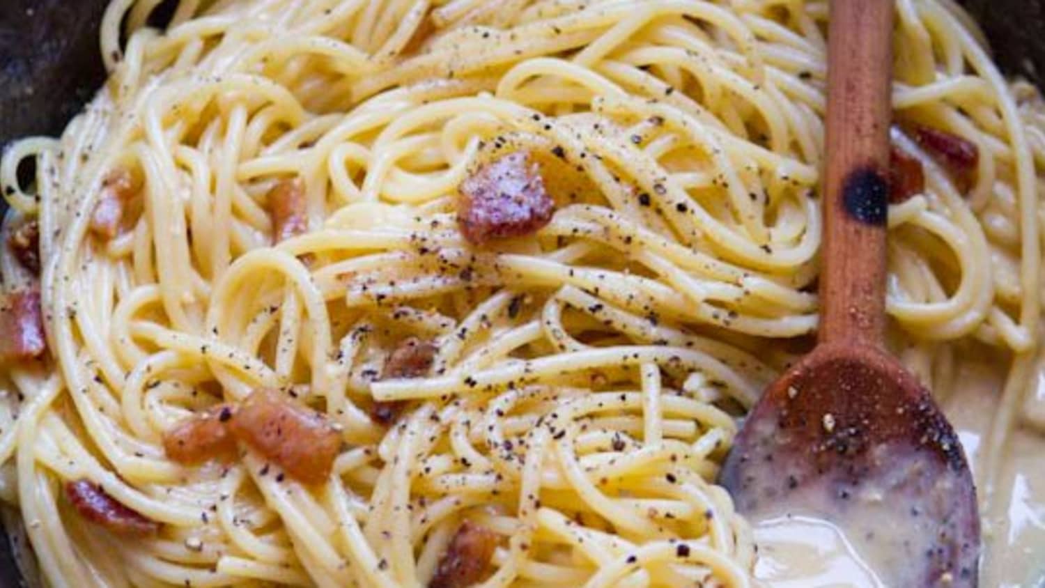 Recipe Authentic Spaghetti Alla Carbonara Kitchn