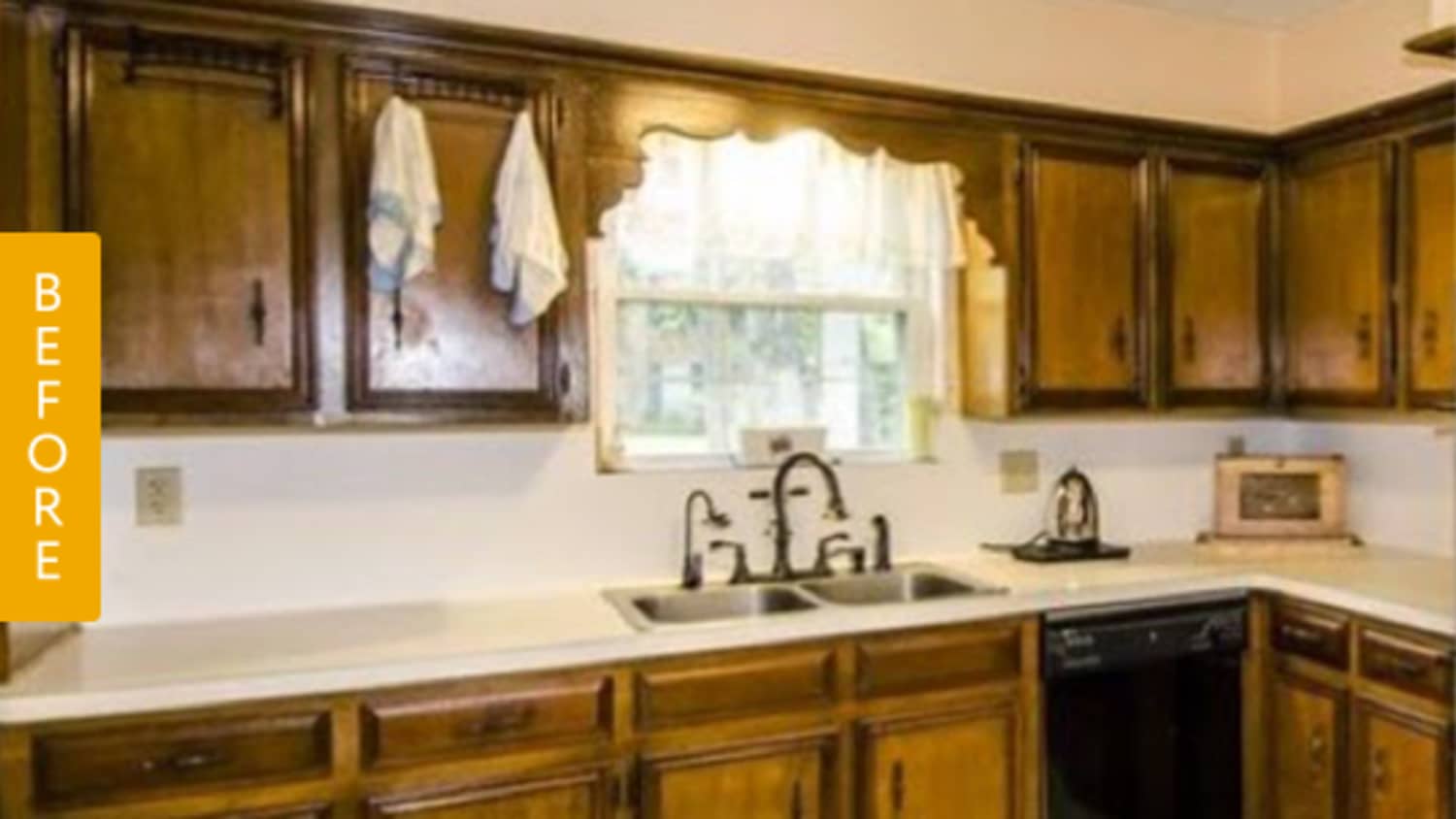 Before After A Dark 1960s Kitchen Gets A Bright 185 Facelift Kitchn