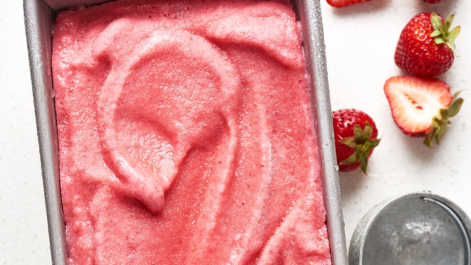 Homemade Vegan Strawberry Ice Cream - Daring Kitchen