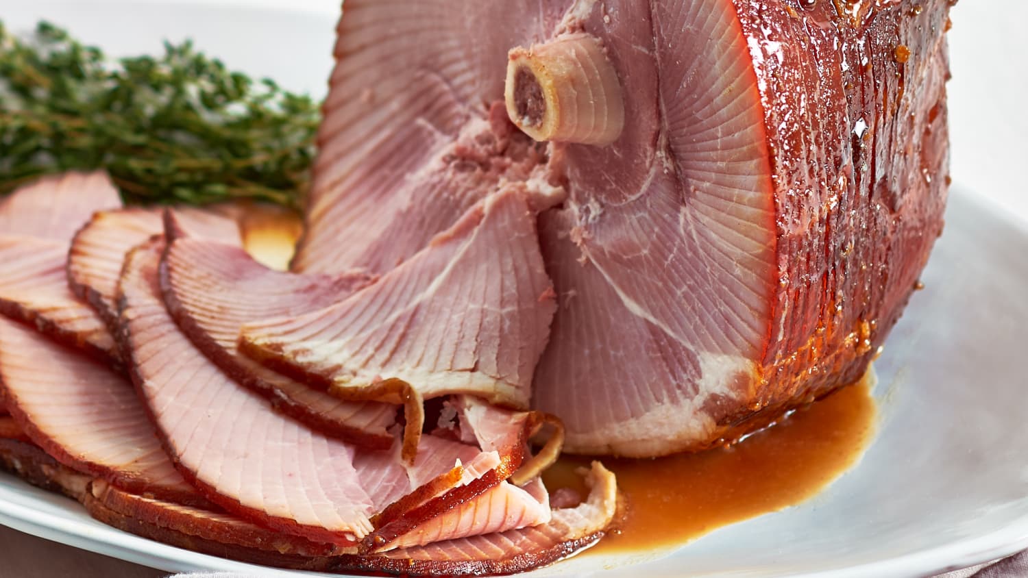 The Easiest Brown Sugar Honey Glaze For Your Easter Ham | Kitchn
