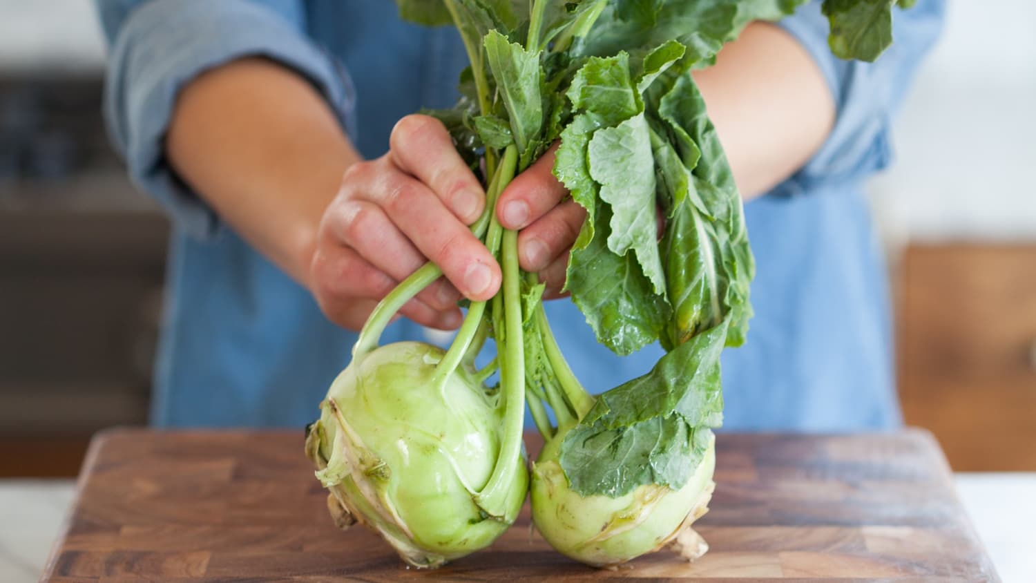 How To Cut Up Kohlrabi Kitchn