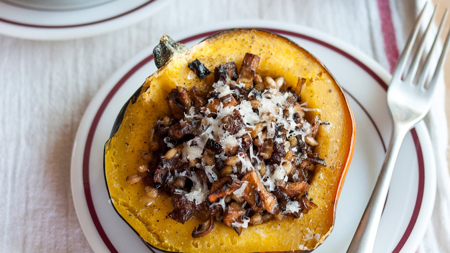 The Best Way To Cut An Acorn Squash In Half Kitchn