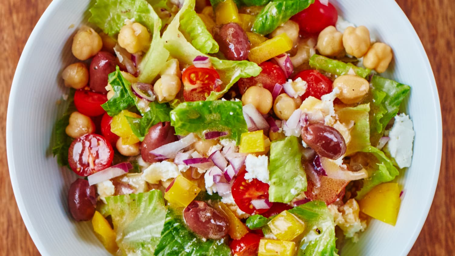 Recipe Vegetarian Chopped Chickpea Salad Kitchn