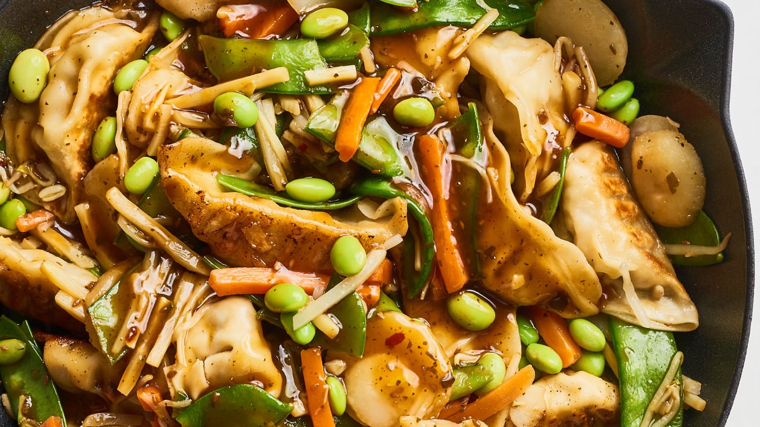 Trader Joe S Potsticker Stir Fry Recipe Idea Kitchn Currently, she writes a column called the weeknight dish, sharing quick and convenient recipes for busy cooks. trader joe s potsticker stir fry