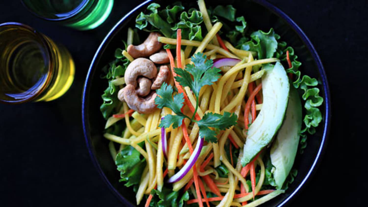 thai green mango salad dressing Sweet and Tangy Green Thai Mango Salad