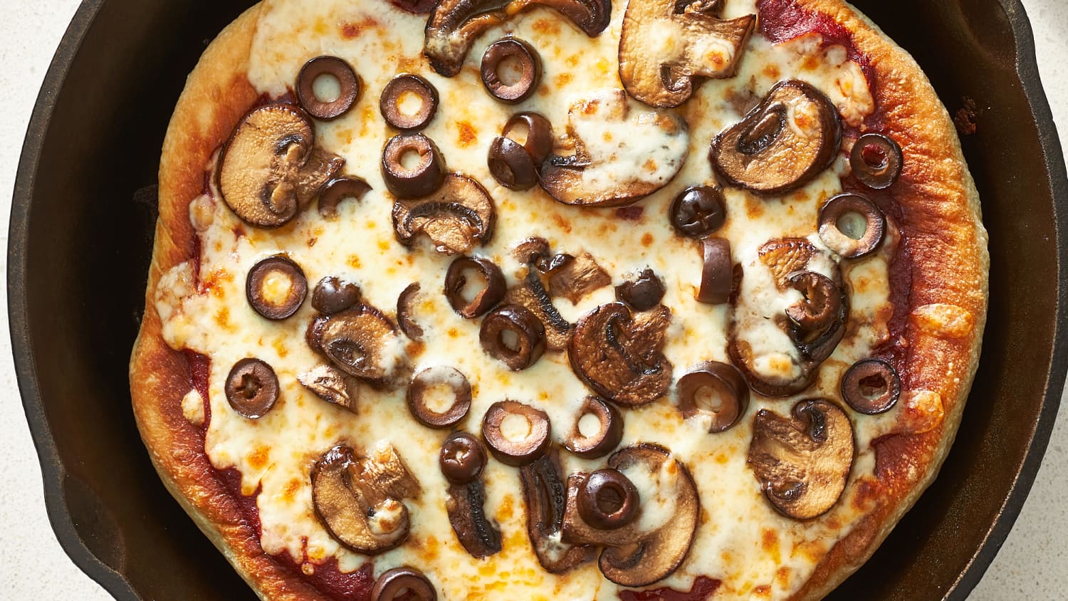 How To Make Stovetop Skillet Pizza-image