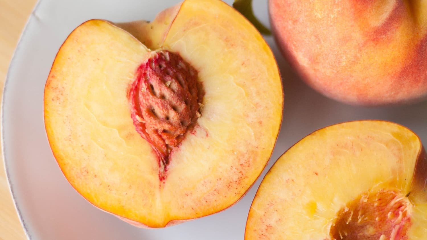 The Easiest Way To Pit A Peach Kitchn