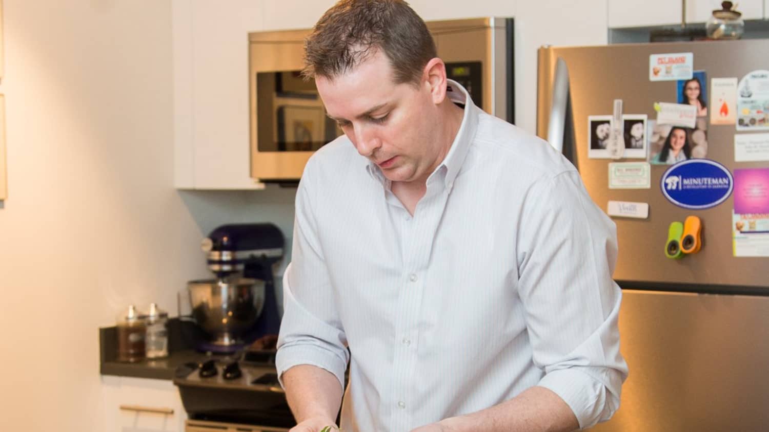 Chef Ed Cotton S Comfortable Queens Kitchen Kitchn
