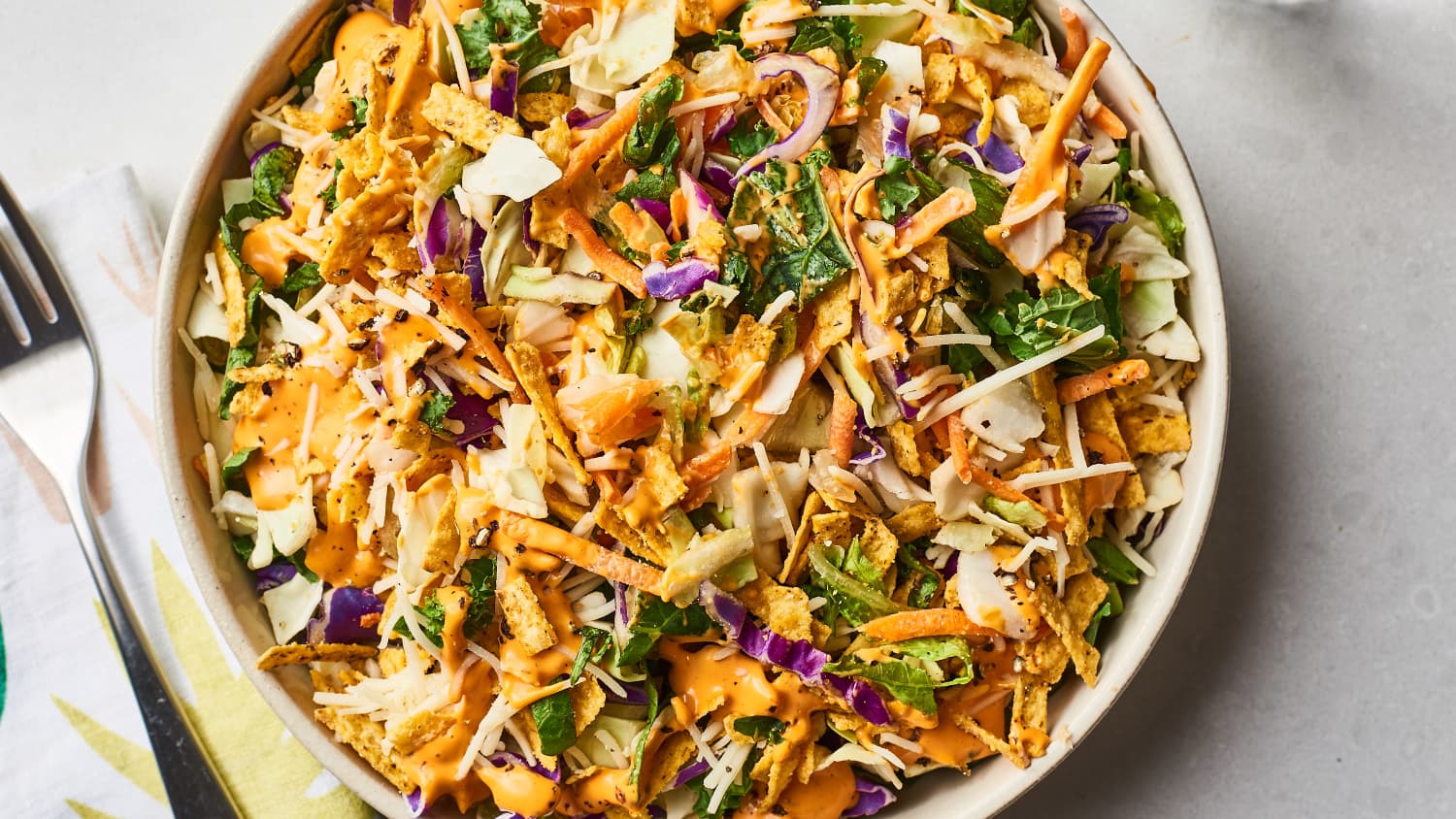 Aldi S Best Salad Kit Southwestern Salad Review Kitchn