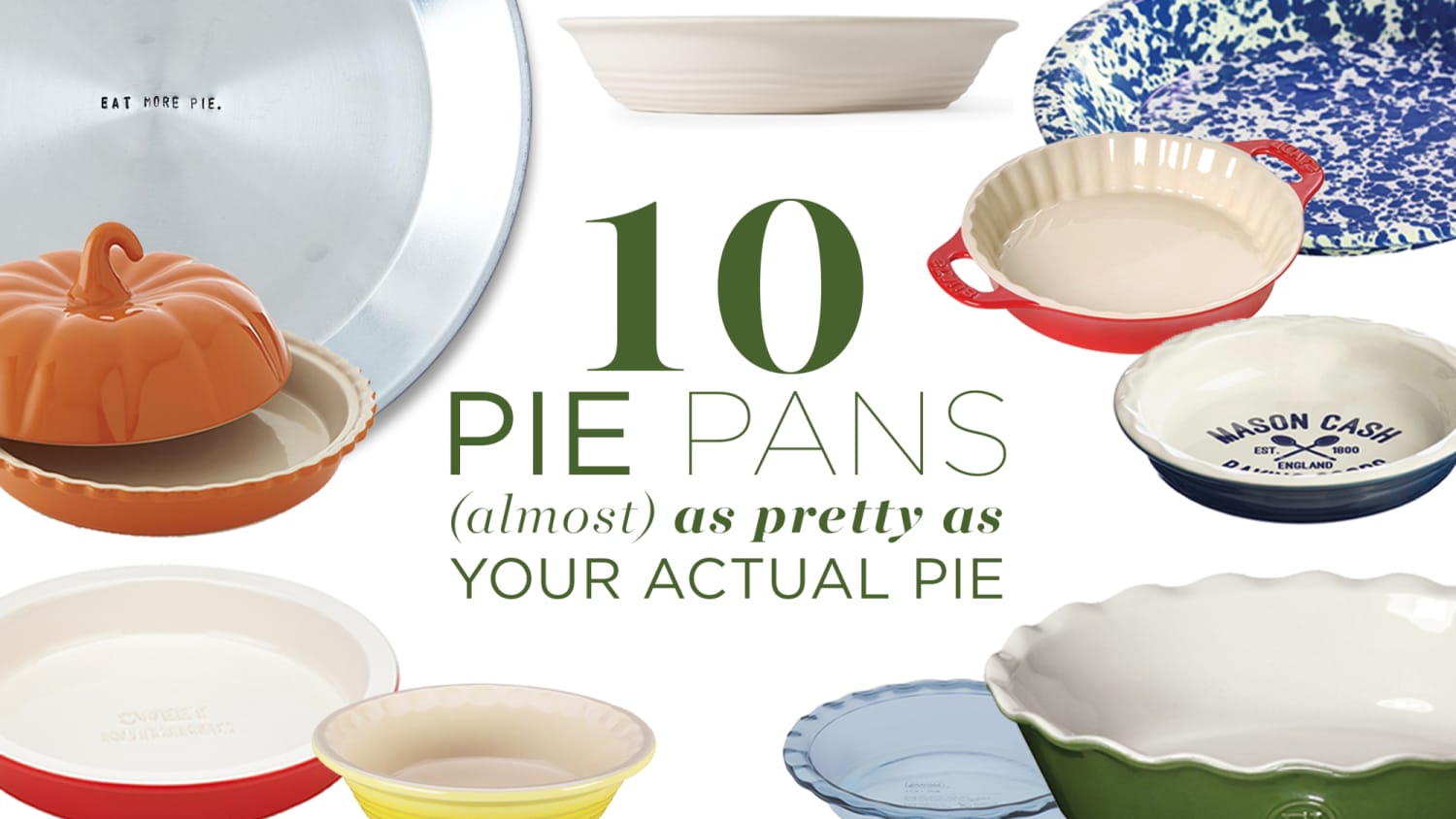 Le Creuset Heritage Pie Dish, Stoneware, 9-Inch, 7 Colors on Food52