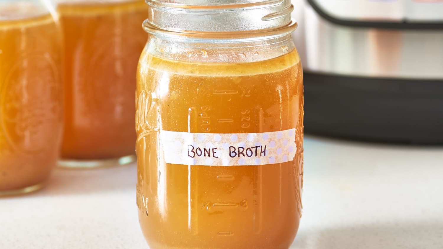 Beef Bone Broth In An Electric Pressure Cooker Kitchn